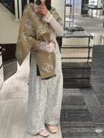 New Customers Only, Limit One. The Thick And Popular Chanel Large Logo Shawl Features A Double-sided Design That Allows For Di tbii17m8 - Image 4
