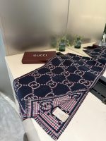 New Customers Only, Limit One. Gucci Style LettersFabric Wool Size 47 * 180Wool And Silk Scarf Decorated With Oversized Design gyr61uot - Image 8