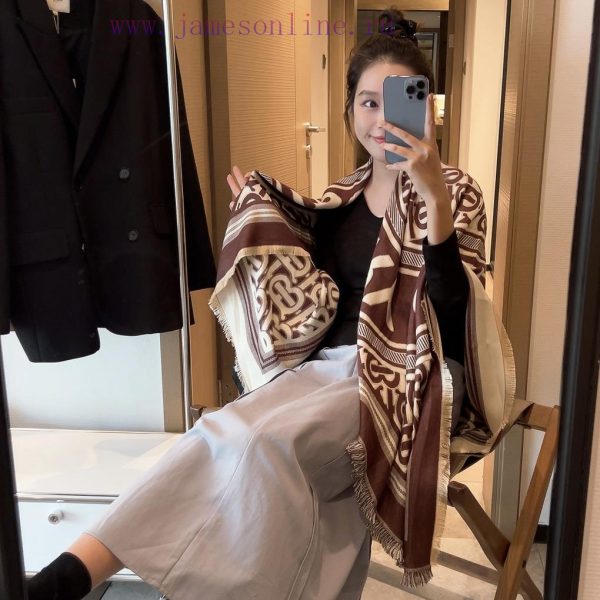 New Customers Only, Limit One. Burberry's Original Single Beautiful Item Is A Very Elegant Style ❗ New~300 High-end Scarves Tr 2kzwhq2k