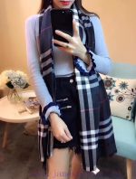 New Customers Only, Limit One. Burberry Tencel Cotton Checkered Scarf With A Good Drape And Excellent Touch Not Too Soft With cqp4e1ys