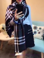 New Customers Only, Limit One. Burberry Tencel Cotton Checkered Scarf With A Good Drape And Excellent Touch Not Too Soft With cqp4e1ys - Image 3