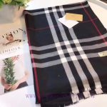 New Customers Only, Limit One. Burberry Tencel Cotton Checkered Scarf With A Good Drape And Excellent Touch Not Too Soft With cqp4e1ys - Image 5