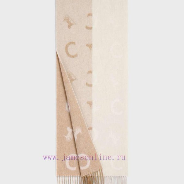 New Customers Only, Limit One. CELINE 2026 New Product "C" Logo Double-sided Color Blocked ScarfSpecification 35x180cm 100% Wo 72vnqkwl