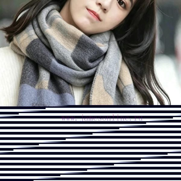New Customers Only, Limit One. Hermes Double-sided Lambing Wool Scarf With Horse Jacquard Made Of 100% Top-quality Lambing Woo 0v18frg6