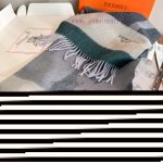 New Customers Only, Limit One. Hermes Double-sided Lambing Wool Scarf With Horse Jacquard Made Of 100% Top-quality Lambing Woo mneaw7qr - Image 8