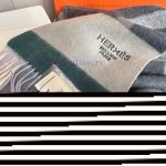 New Customers Only, Limit One. Hermes Double-sided Lambing Wool Scarf With Horse Jacquard Made Of 100% Top-quality Lambing Woo mneaw7qr - Image 9