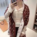 New Customers Only, Limit One. CHANEL Double-sided Diamond Grid - Wool Scarf With Top-level Double-layer Color Weaving Process 7kr5k1hs