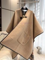 New Customers Only, Limit One. 385 Unpacked Official Website Simultaneous Release Of BURBERY Limited Edition Wool Cape Shawl F 8uml5c1c - Image 5
