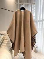 New Customers Only, Limit One. 385 Unpacked Official Website Simultaneous Release Of BURBERY Limited Edition Wool Cape Shawl F 8uml5c1c - Image 10