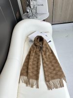 New Customers Only, Limit One. The CELINE Triumphal Arch Scattered Forest Old Flower Wool Scarf Has Finally Been Shipped... Ma 5nwaxq27 - Image 7