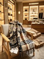 New Customers Only, Limit One. Hot Selling Item Burberry Warrior Knight Double-sided Shawl With Various Beautiful Designs Hail eh0dz0ix - Image 8