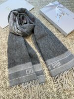 New Customers Only, Limit One. This Oblique Print Scarf By Dior Reinterprets The Classic Dior Logo And Showcases A Modern Spir gwtsyebn - Image 4