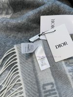 New Customers Only, Limit One. This Oblique Print Scarf By Dior Reinterprets The Classic Dior Logo And Showcases A Modern Spir gwtsyebn - Image 5