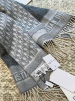New Customers Only, Limit One. This Oblique Print Scarf By Dior Reinterprets The Classic Dior Logo And Showcases A Modern Spir gwtsyebn - Image 6