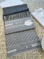 New Customers Only, Limit One. This Oblique Print Scarf By Dior Reinterprets The Classic Dior Logo And Showcases A Modern Spir gwtsyebn - Image 7