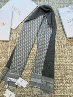 New Customers Only, Limit One. This Oblique Print Scarf By Dior Reinterprets The Classic Dior Logo And Showcases A Modern Spir gwtsyebn - Image 8