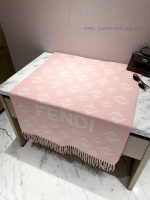 New Customers Only, Limit One. Fendi's New Style Jacquard Scarf Departs From The Old Floral Collection And Adopts A Retro Chec jic9ak70 - Image 4