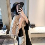 New Customers Only, Limit One. LV Louis Vuitton 2026 Classic Vintage Cashmere Scarf ✨ Can Be Worn Or Surrounded | Timeless Old anq41tug