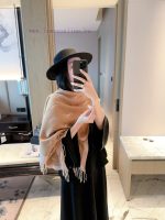 New Customers Only, Limit One. YSL Saint Laurent 2026 New Full Print YSL Logo Cashmere Scarf ✨ Can Be Worn Or Surrounded | Coo d3bjojq2 - Image 2