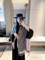 New Customers Only, Limit One. YSL Saint Laurent 2026 New Full Print YSL Logo Cashmere Scarf ✨ Can Be Worn Or Surrounded | Coo hsj4v6di - Image 5