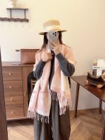 New Customers Only, Limit One. Essential Travel Item For 2026 Autumn/winter Collection Popular Scarf And Shawl. No Matter How rvqs24bz - Image 4