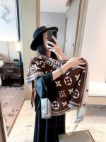 New Customers Only, Limit One. LV Old Flower Triangle Shawl | Early Autumn Elegant Atmosphere Artifact 🍂Who Can Refuse This LV dxvr4rtz - Image 7