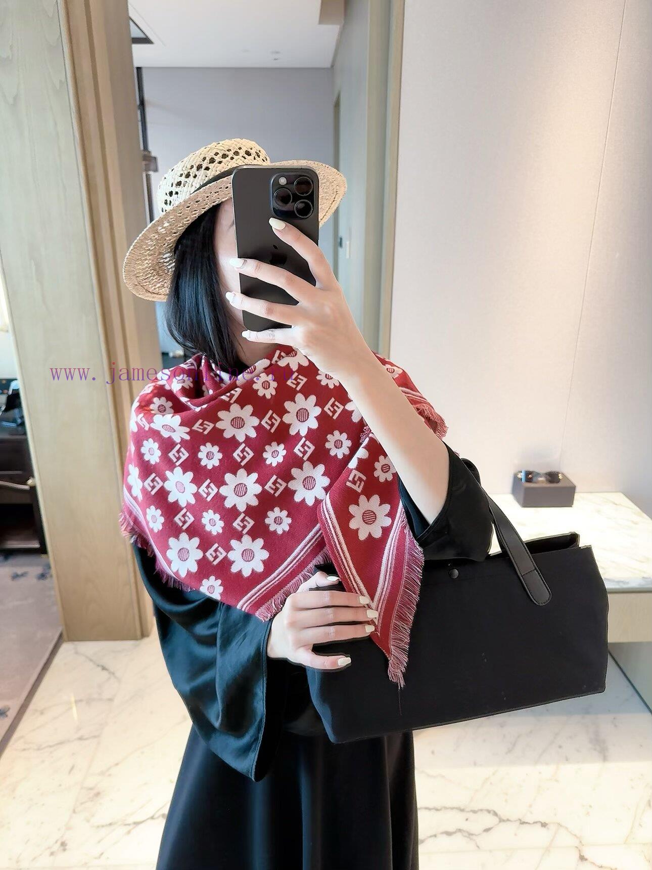 wiwcr0gztde.jpg New Customers Only, Limit One. ✨ FENDI Floral Triangle Shawl | Exquisite Atmospheric ArtifactI Found The Soul Accessory For Ea m6bsqfuy - Image 1