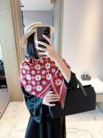 New Customers Only, Limit One. ✨ FENDI Floral Triangle Shawl | Exquisite Atmospheric ArtifactI Found The Soul Accessory For Ea m6bsqfuy - Image 2