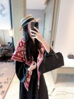 New Customers Only, Limit One. ✨ FENDI Floral Triangle Shawl | Exquisite Atmospheric ArtifactI Found The Soul Accessory For Ea m6bsqfuy - Image 3