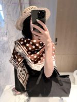 New Customers Only, Limit One. MiuMiu Polka Dot Triangular Shawl | Sweet Girl's Retro Korean Atmosphere At Your Fingertips 🎀Ea 0n163csj - Image 7