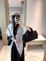New Customers Only, Limit One. Givenchy Pattern Triangle Shawl | Retro Korean Noble Artifact 🍂Early Autumn Atmosphere Accessor 0aempmx6
