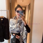 New Customers Only, Limit One. Global Travel ⚠️ Original CD Shawl CD Global Travel Series Dior's Latest Element Large Shawl Bl cr3zc7to