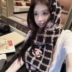 New Customers Only, Limit One. Chanel Knitted Double Sided Scarf Top End Product 👼👏 Exquisite And Versatile Style 💋 Limited Ed essdtu06