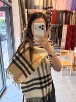 New Customers Only, Limit One. B's New Warhorse Color Blocked Plaid Wool Scarf Has A Contrasting Plaid Size Of 30 * 168 Which pax4ar46