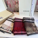 New Customers Only, Limit One. B's New Warhorse Color Blocked Plaid Wool Scarf Has A Contrasting Plaid Size Of 30 * 168 Which pax4ar46 - Image 3