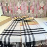 New Customers Only, Limit One. B's New Warhorse Color Blocked Plaid Wool Scarf Has A Contrasting Plaid Size Of 30 * 168 Which pax4ar46 - Image 6