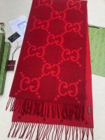 New Customers Only, Limit One. 𝐆𝐮𝐜𝐜𝐢 New Large G Double SidedSize45 * 200cm 100% WoolGucci Is Rare For Its Super Large Weight ptxyg72p - Image 7