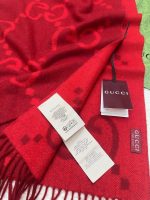 New Customers Only, Limit One. 𝐆𝐮𝐜𝐜𝐢 New Large G Double SidedSize45 * 200cm 100% WoolGucci Is Rare For Its Super Large Weight ptxyg72p - Image 9