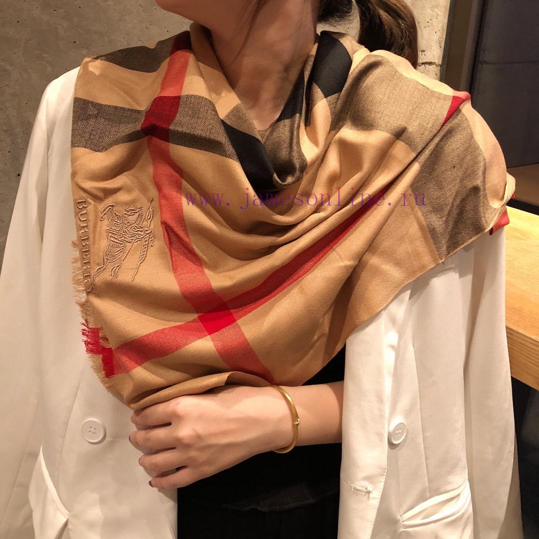 1shona5k2uz.jpg New Customers Only, Limit One. B's Forever Fashionable Burberry Classic Plaid Thin Diamond Patterned Wool Scarf~A Rare Classic kn836ym8 - Image 1