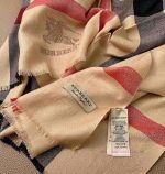 New Customers Only, Limit One. B's Forever Fashionable Burberry Classic Plaid Thin Diamond Patterned Wool Scarf~A Rare Classic kn836ym8 - Image 8