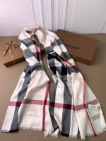 New Customers Only, Limit One. B's Forever Fashionable Burberry Classic Plaid Thin Diamond Patterned Wool Scarf~A Rare Classic 3om0m8q7 - Image 7