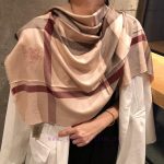 New Customers Only, Limit One. B's Forever Fashionable Burberry Classic Plaid Thin Diamond Patterned Wool Scarf~A Rare Classic g5lk7i0u - Image 2
