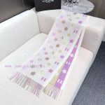New Customers Only, Limit One. Coach Small Flower Scarf🌸 Wow COACH Small Flower Shawl Scarf. New Autumn And Winter Wool Shawl o32a6ksb - Image 6