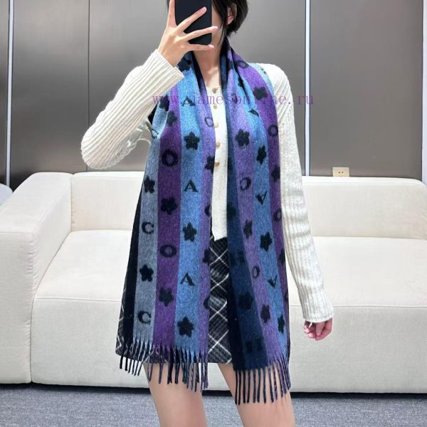 New Customers Only, Limit One. Coach Small Flower Scarf🌸 Wow COACH Small Flower Shawl Scarf. New Autumn And Winter Wool Shawl uo69j12b