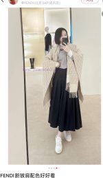 New Customers Only, Limit One. Roman Combination Cloak Fabric Wool Cashmere Blend Size 140 * 140 Color WhiteWool And Cashmere 6lger09g