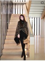New Customers Only, Limit One. Double Sided Two Tone Fendi Cape ShawlThere's No Need To Say Much About The Beauty Of FF. This 1hslsn2d