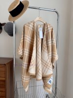 New Customers Only, Limit One. The New Burberry Cape Jacket Features A Refined Scottish Shawl Crafted From A Soft Blend Of Woo xzourb8i