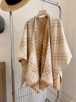 New Customers Only, Limit One. The New Burberry Cape Jacket Features A Refined Scottish Shawl Crafted From A Soft Blend Of Woo xzourb8i - Image 6