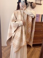 New Customers Only, Limit One. The New Burberry Cape Jacket Features A Refined Scottish Shawl Crafted From A Soft Blend Of Woo xzourb8i - Image 10