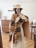 New Customers Only, Limit One. The New Burberry Cape Jacket Features A Refined Scottish Shawl Crafted From A Soft Blend Of Woo 0fanlmke